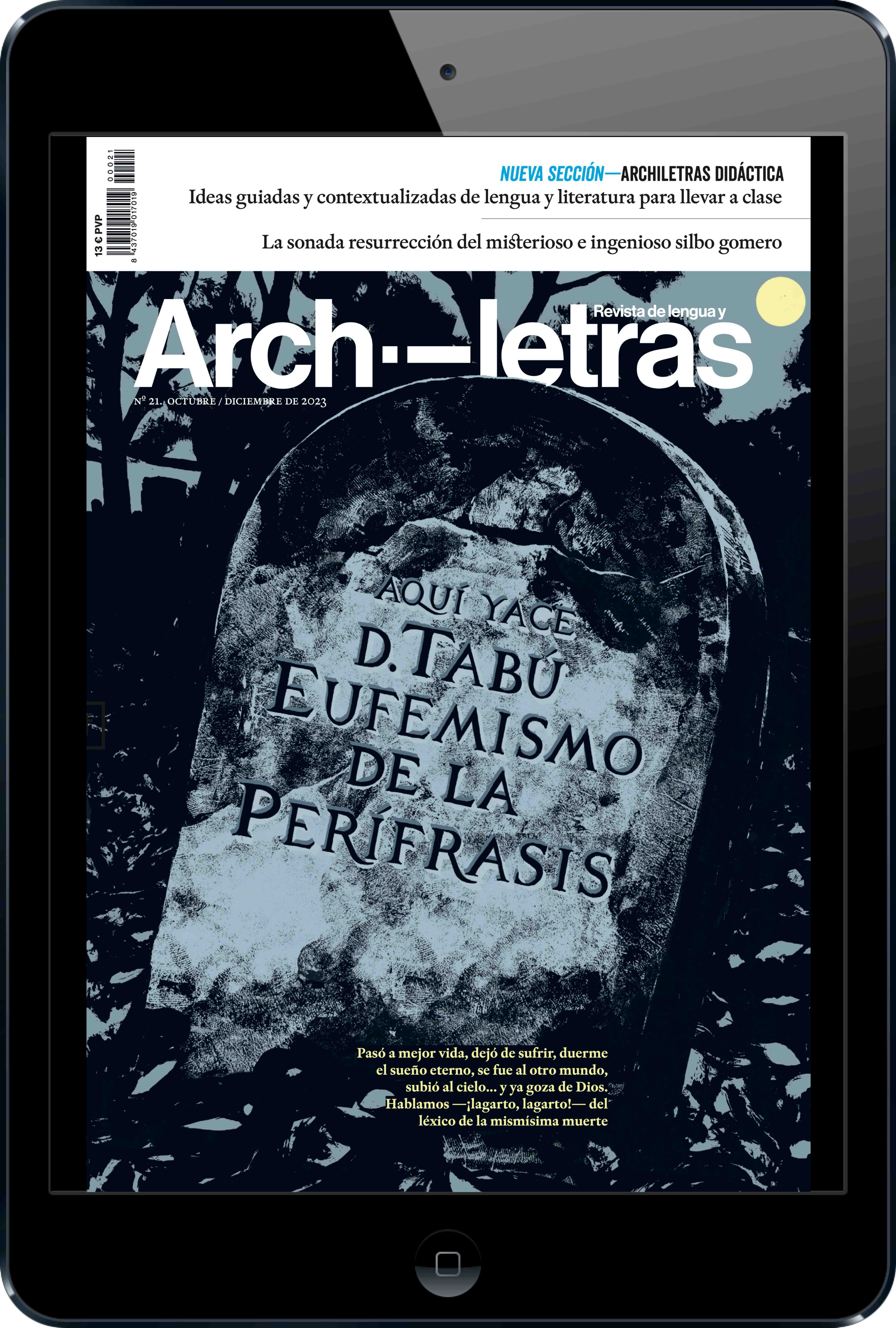 Archiletras divulgación digital | Anual (4 números PDF) | Oferta especial